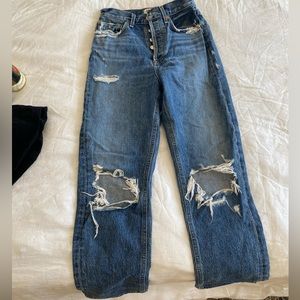 Agolde Ripped Jeans